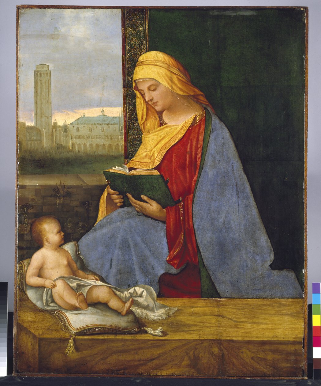 Jungfrau und Kind (Die Tallard Madonna), 15. Jahrhundert von Giorgione da Castelfranco