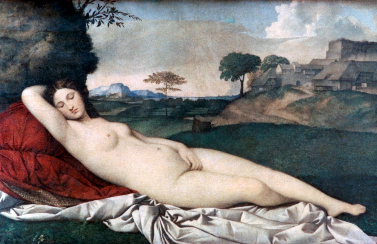 Schlafende Venus von Giorgione da Castelfranco