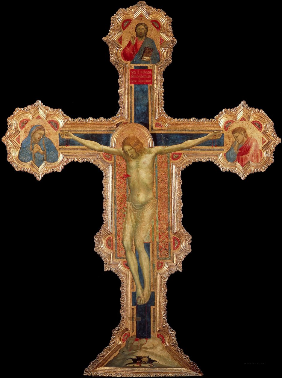 Kruzifix ca. 1317 von Giotto di Bondone