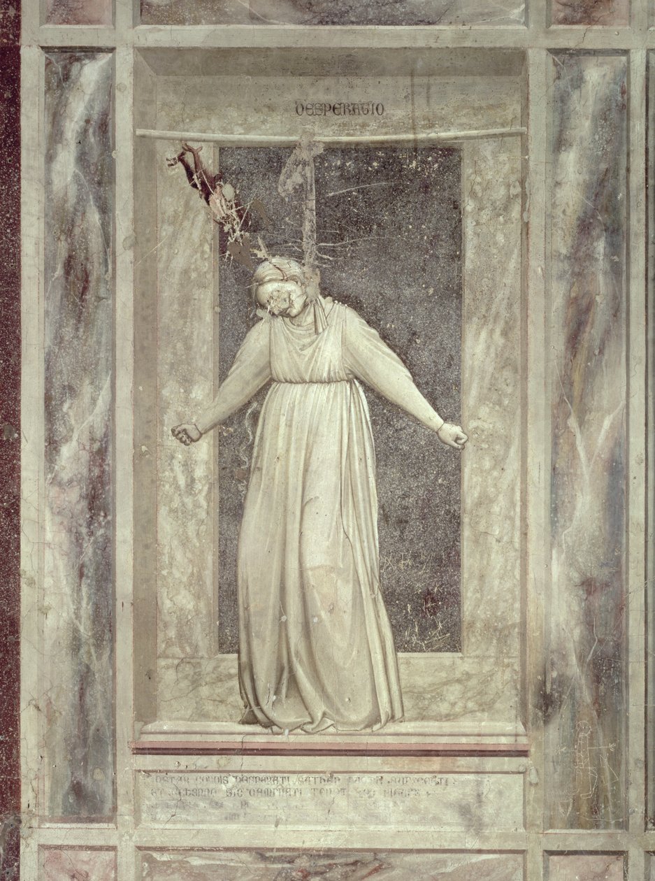 Verzweiflung von Giotto di Bondone