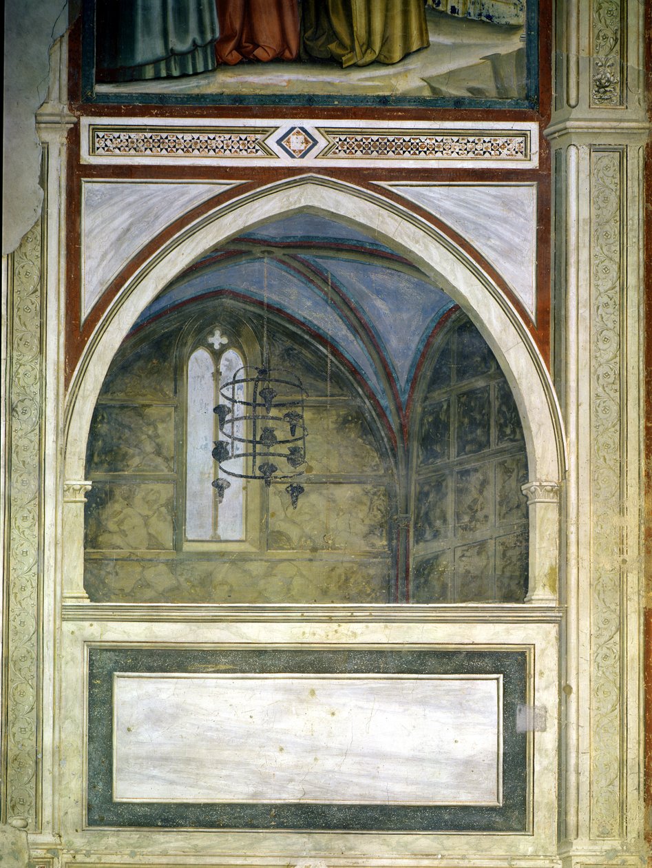 Gotische Architektur, ca. 1305 von Giotto di Bondone
