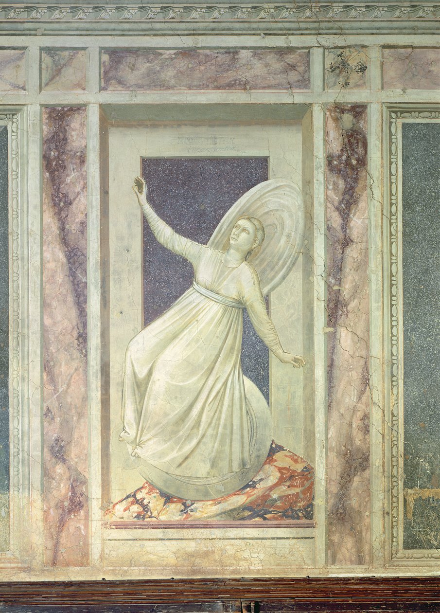 Unbeständigkeit, ca. 1305 von Giotto di Bondone