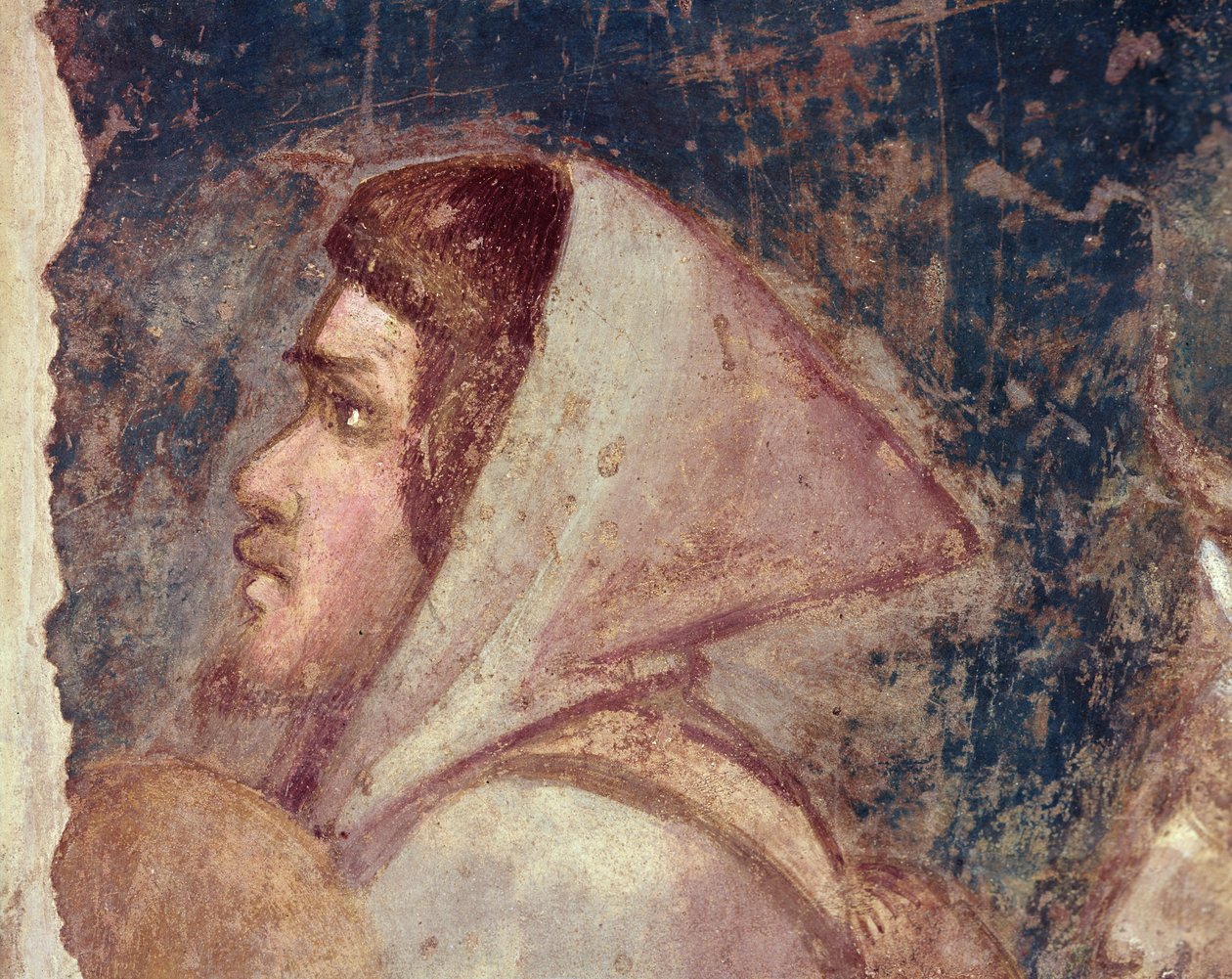 Kopf eines Hirten von Giotto di Bondone