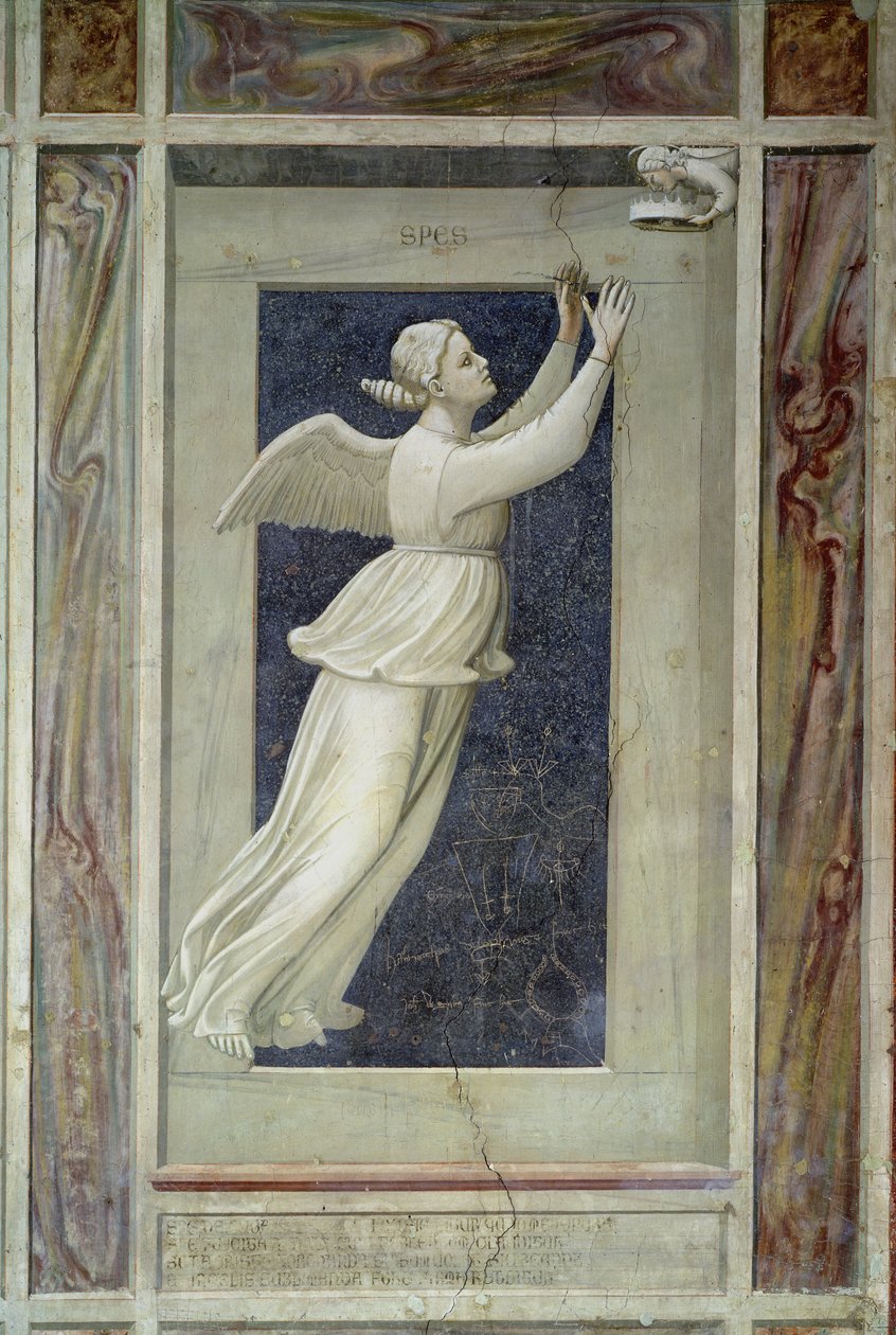 Hoffnung, ca. 1305 von Giotto di Bondone