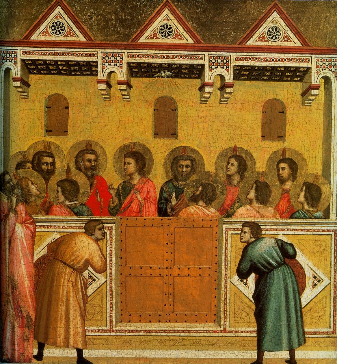Pfingsten, ca. 1310-18 von Giotto di Bondone