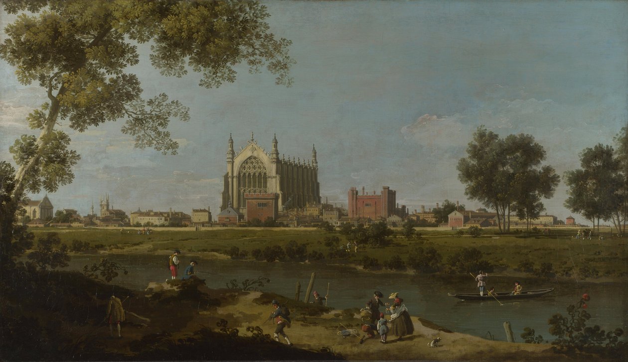 Eton College, ca. 1754 von Giovanni Antonio Canal