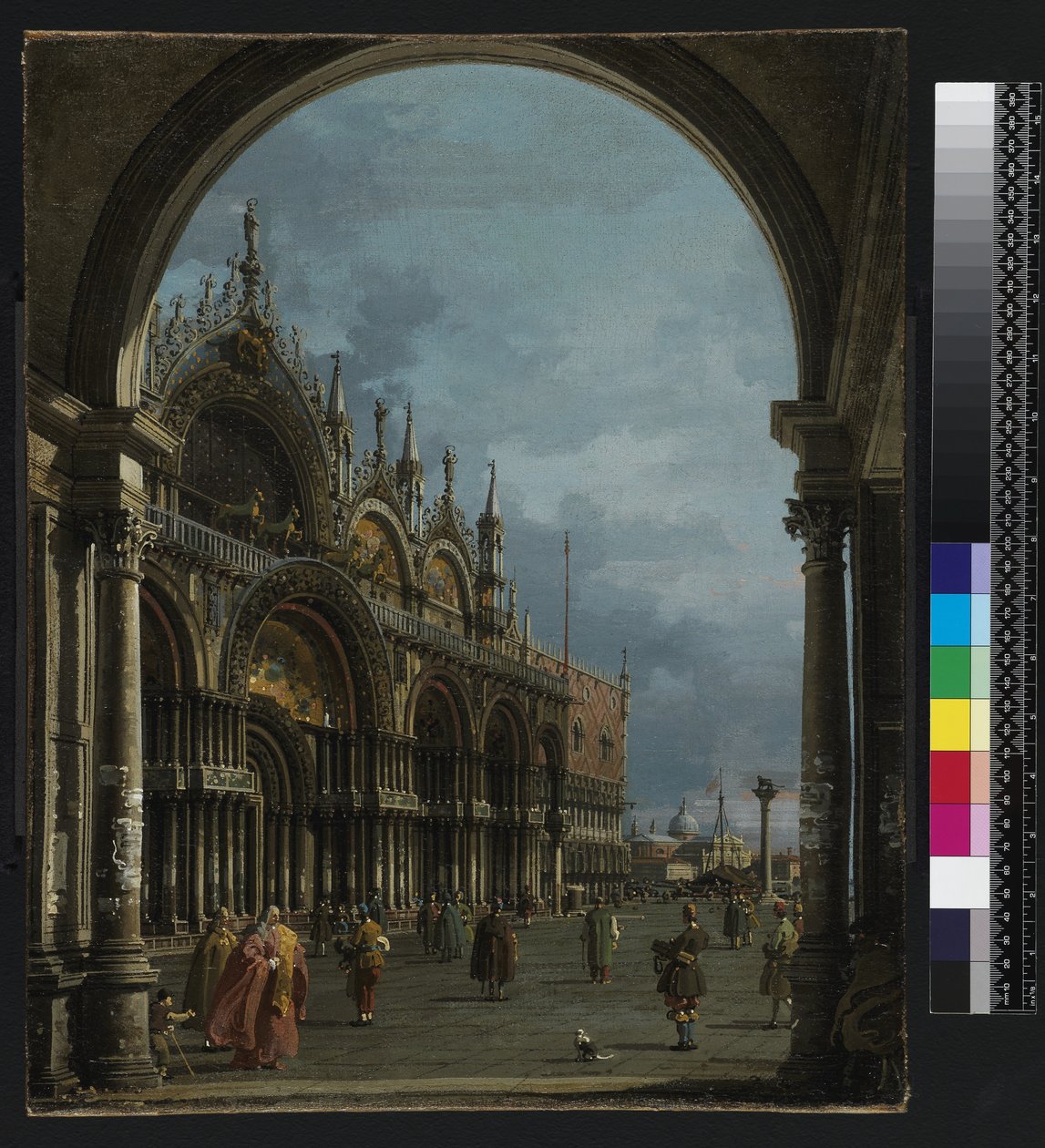 St. Markus, Venedig, ca. 1756 von Giovanni Antonio Canal