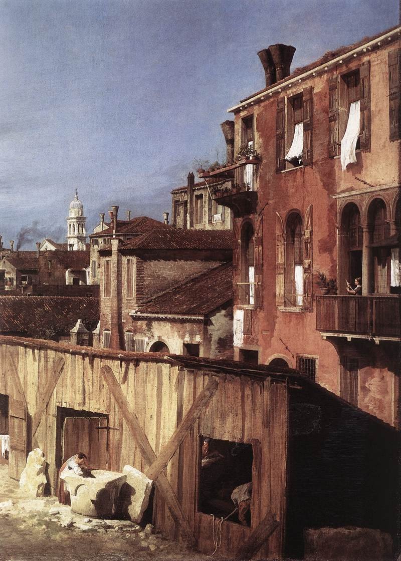 Der Steinmetzhof von Giovanni Antonio Canal