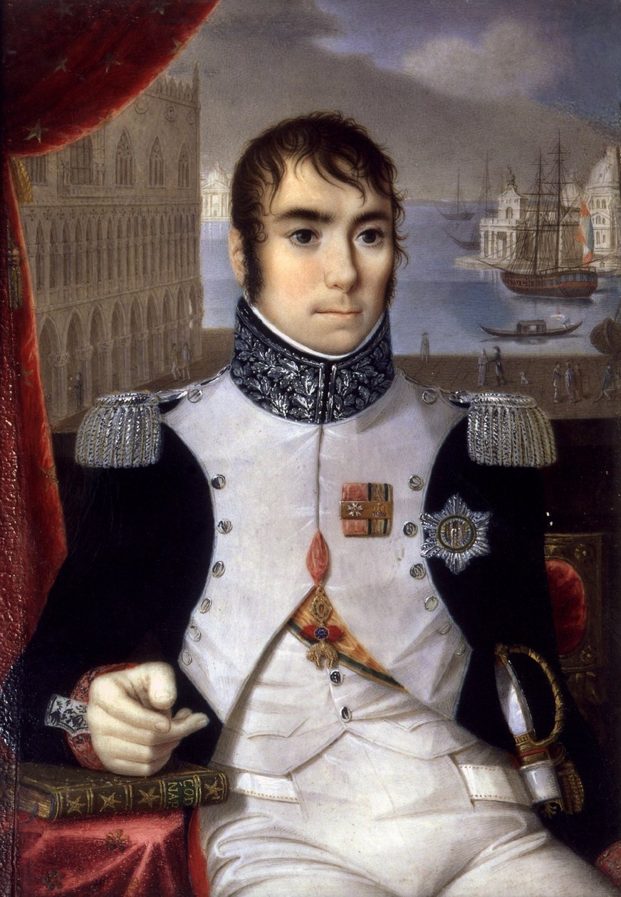 Porträt von Eugene de Beauharnais (1781-1824), Vizekönig von Italien 1805 von Giovanni Battista Gigola