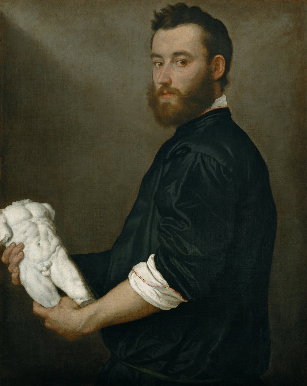 Der Bildhauer Alessandro Vittoria von Giovanni Battista Moroni