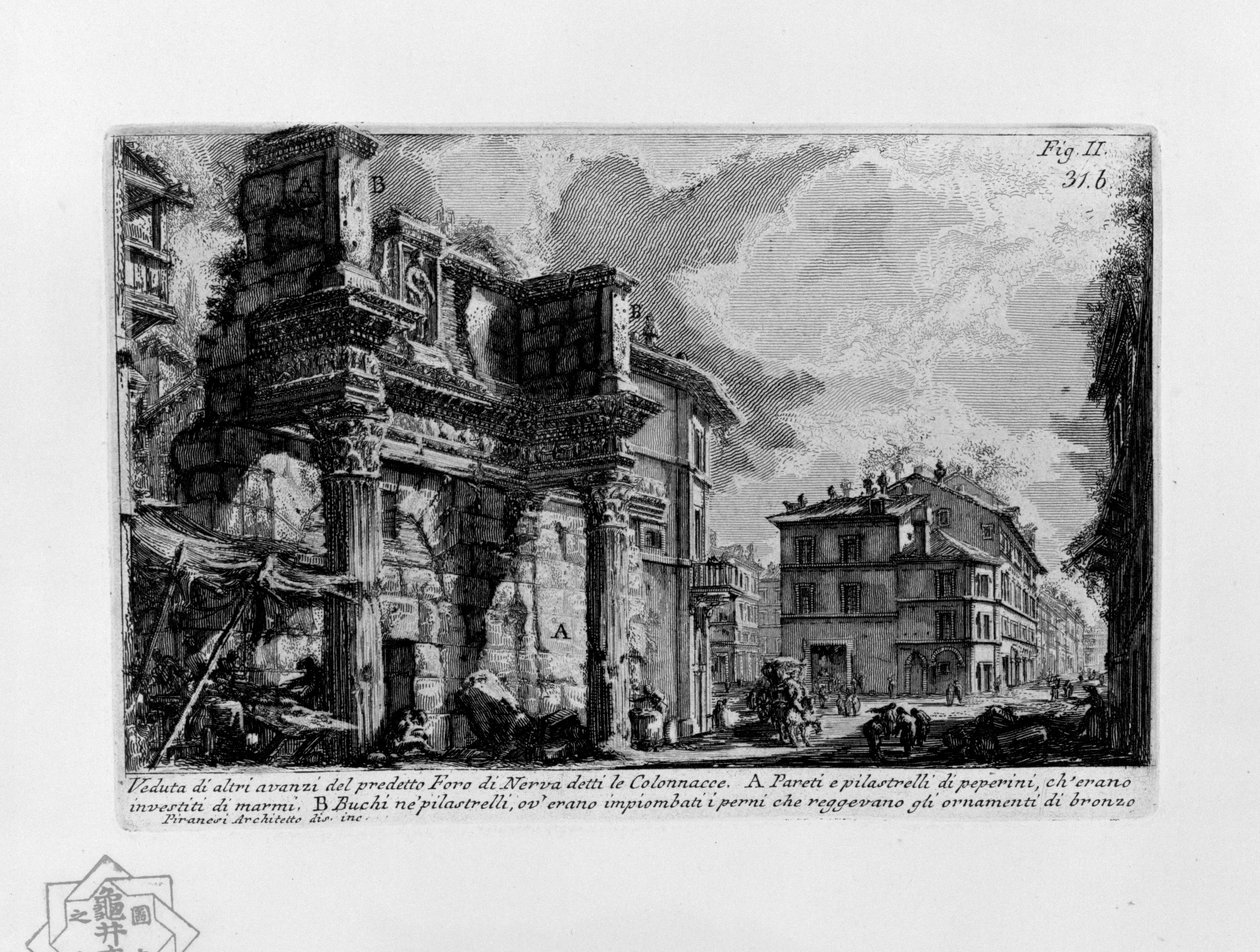 Forum Nervae von Giovanni Battista Piranesi