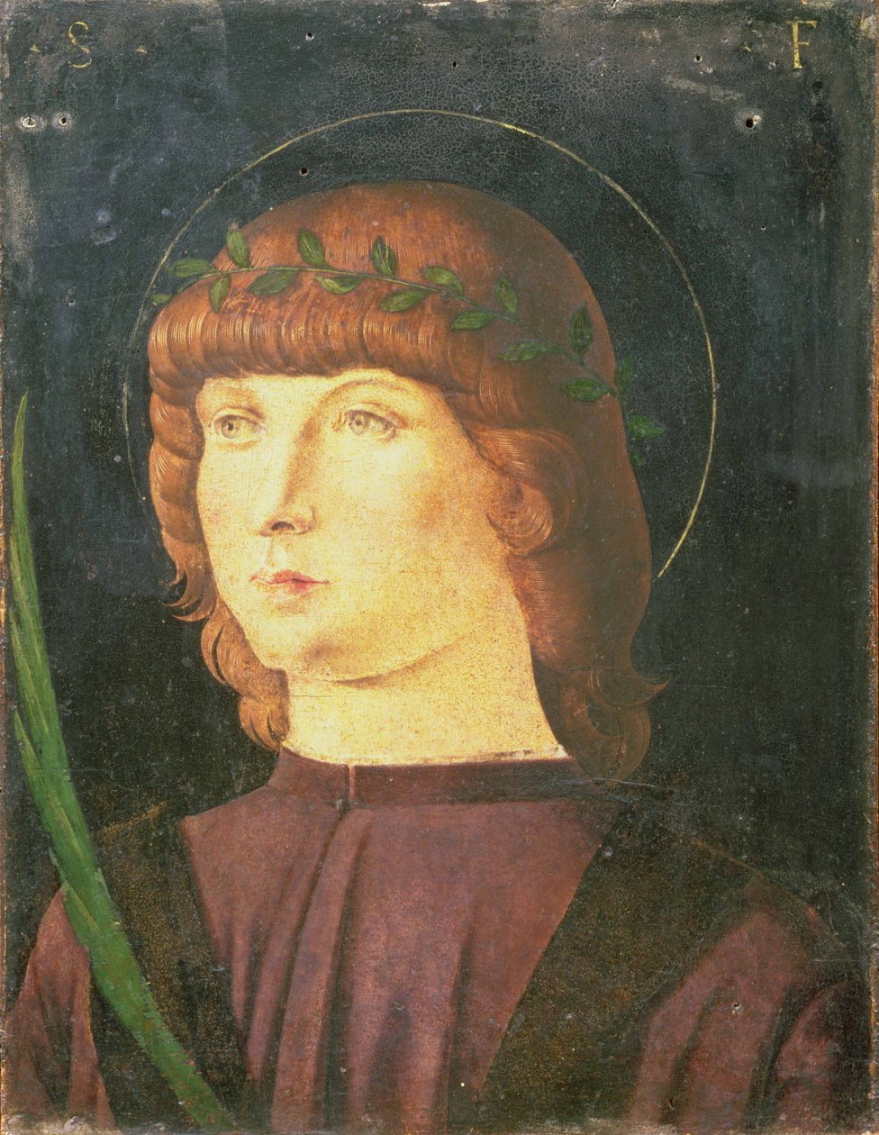 Porträt von St. Lawrence Giustiniani, Bischof von Venedig von Giovanni Bellini