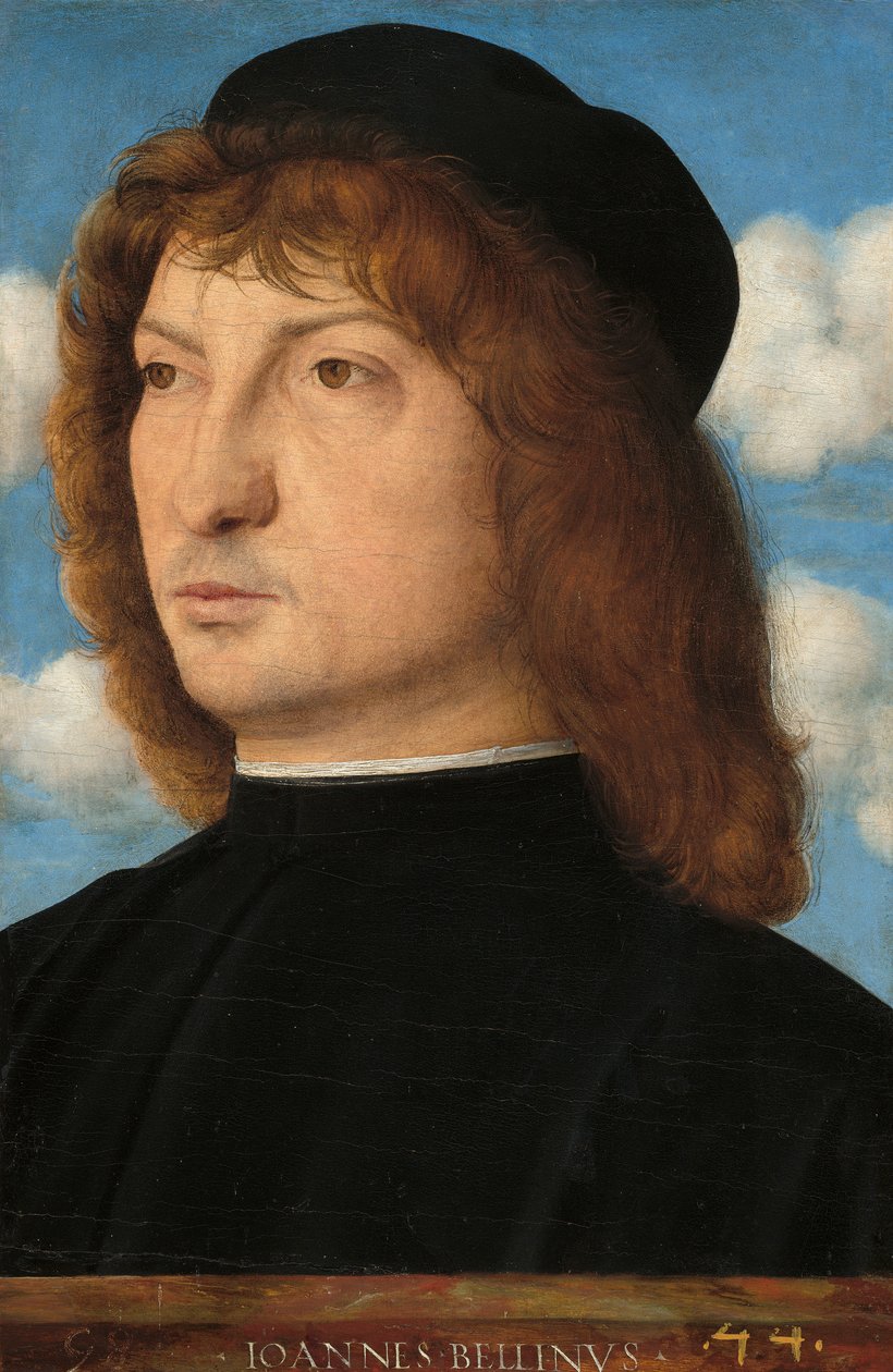 Porträt eines venezianischen Gentlemans, ca. 1500 von Giovanni Bellini