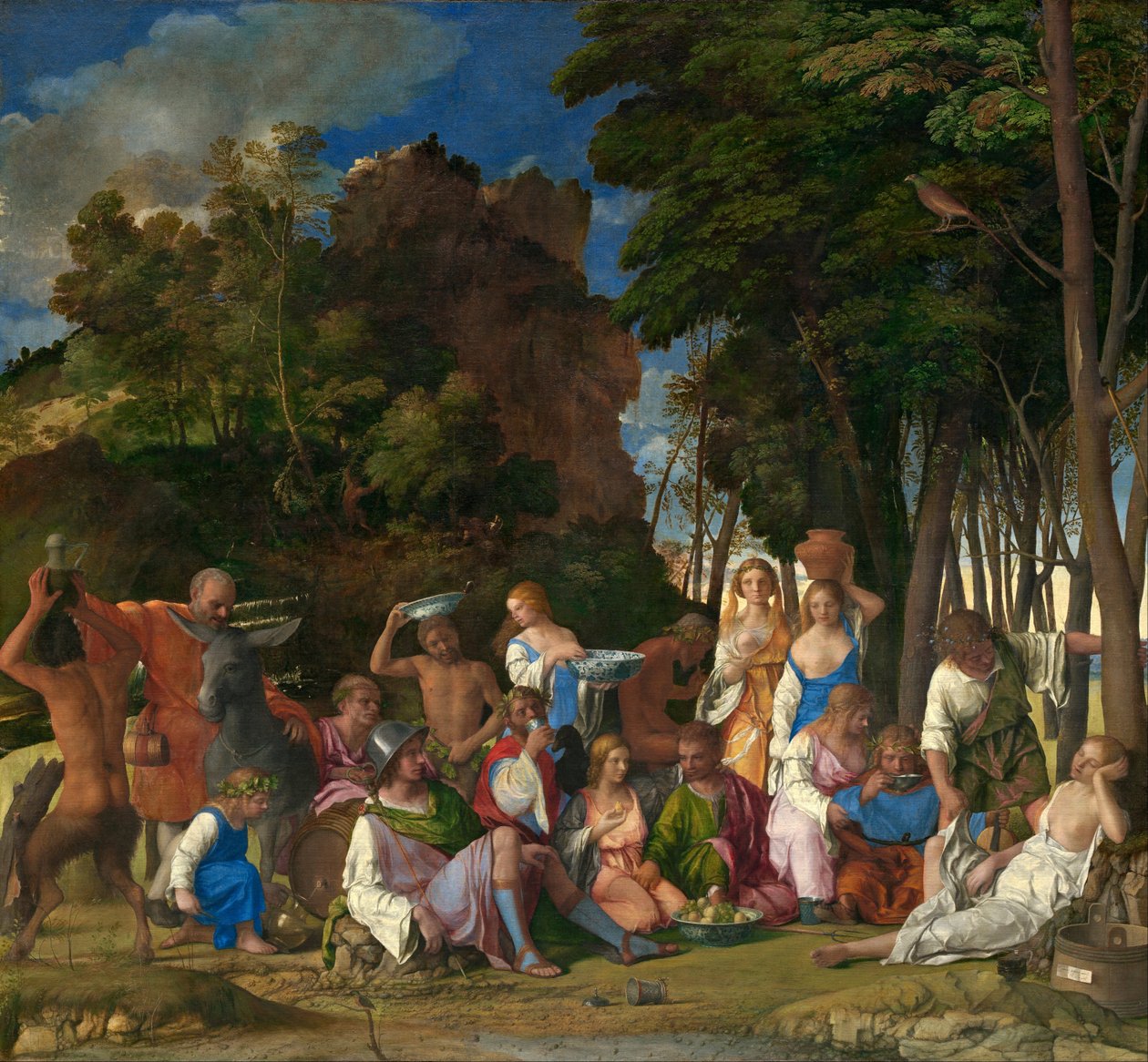 Das Fest der Götter von Giovanni Bellini