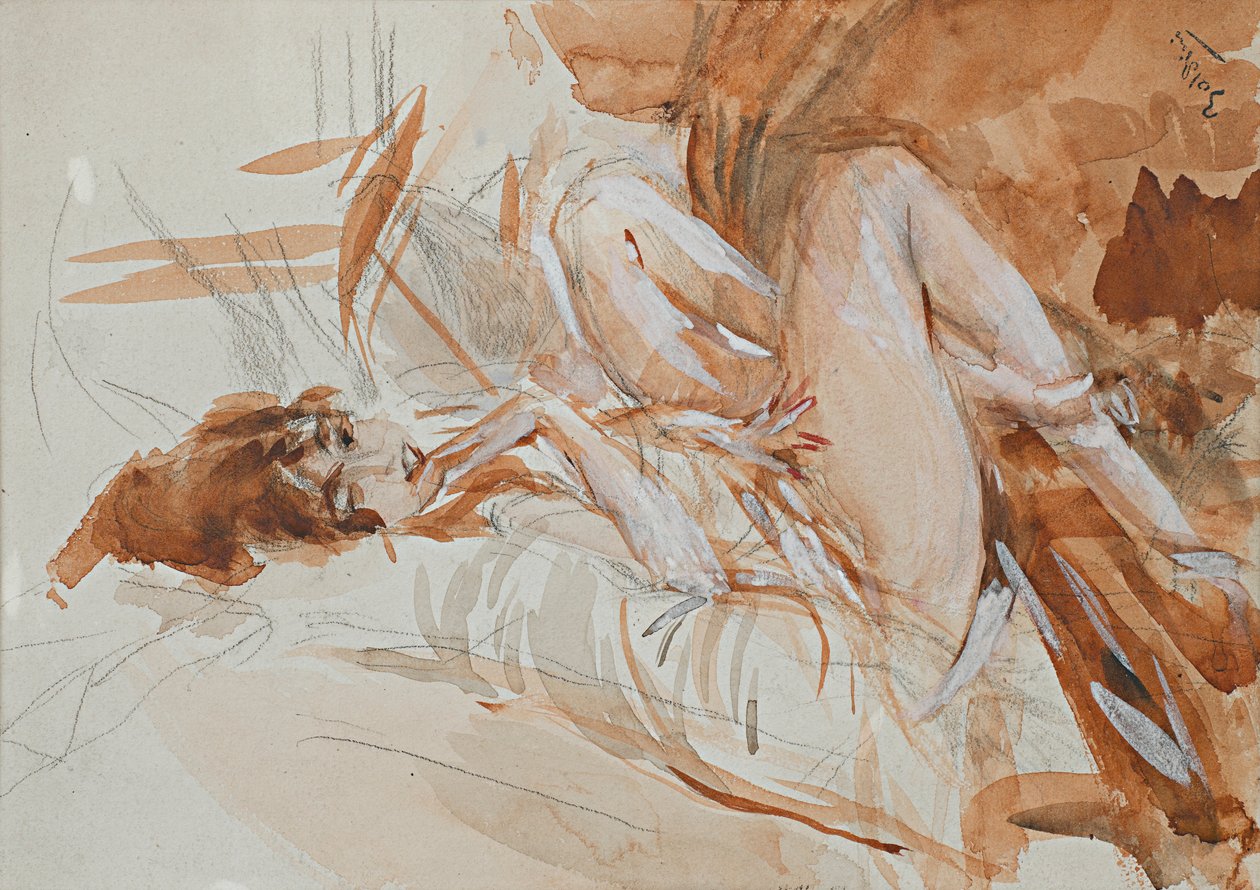 Liegende Dame von Giovanni Boldini