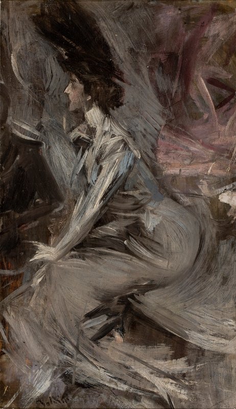 Sitzende Dame von Giovanni Boldini