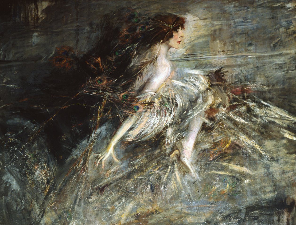 Porträt der Marchesa Casati von Giovanni Boldini