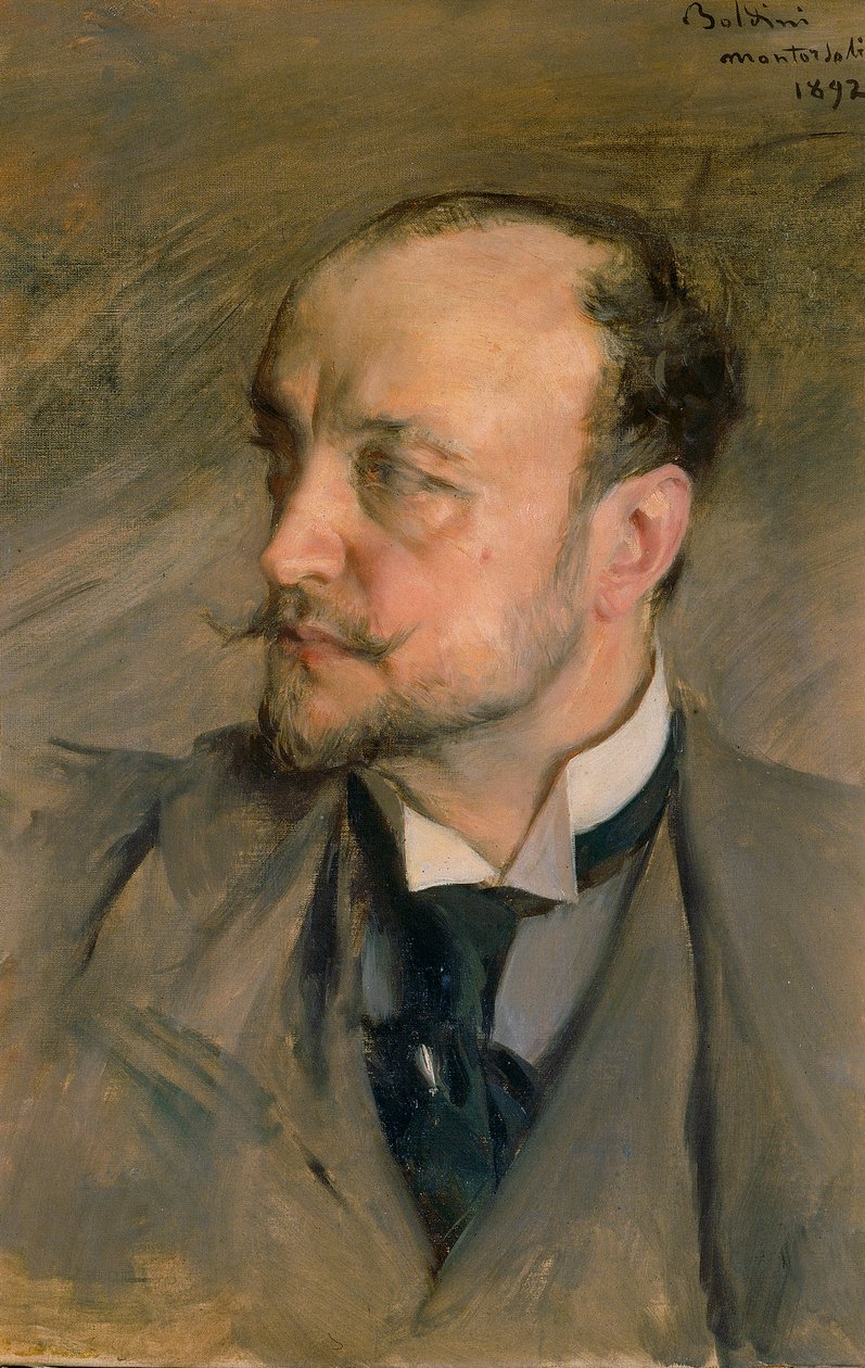 Selbstporträt von Giovanni Boldini von Giovanni Boldini