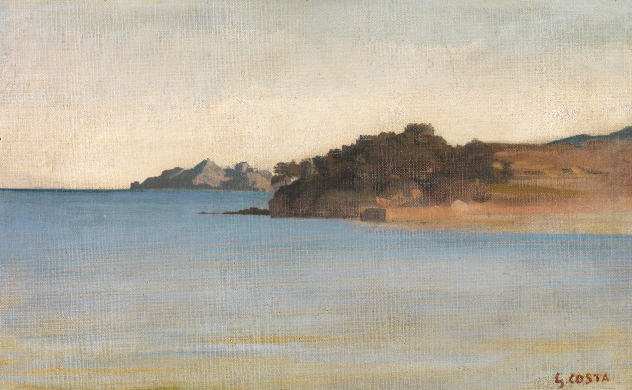 Portofino, ca. 1858 von Giovanni Costa