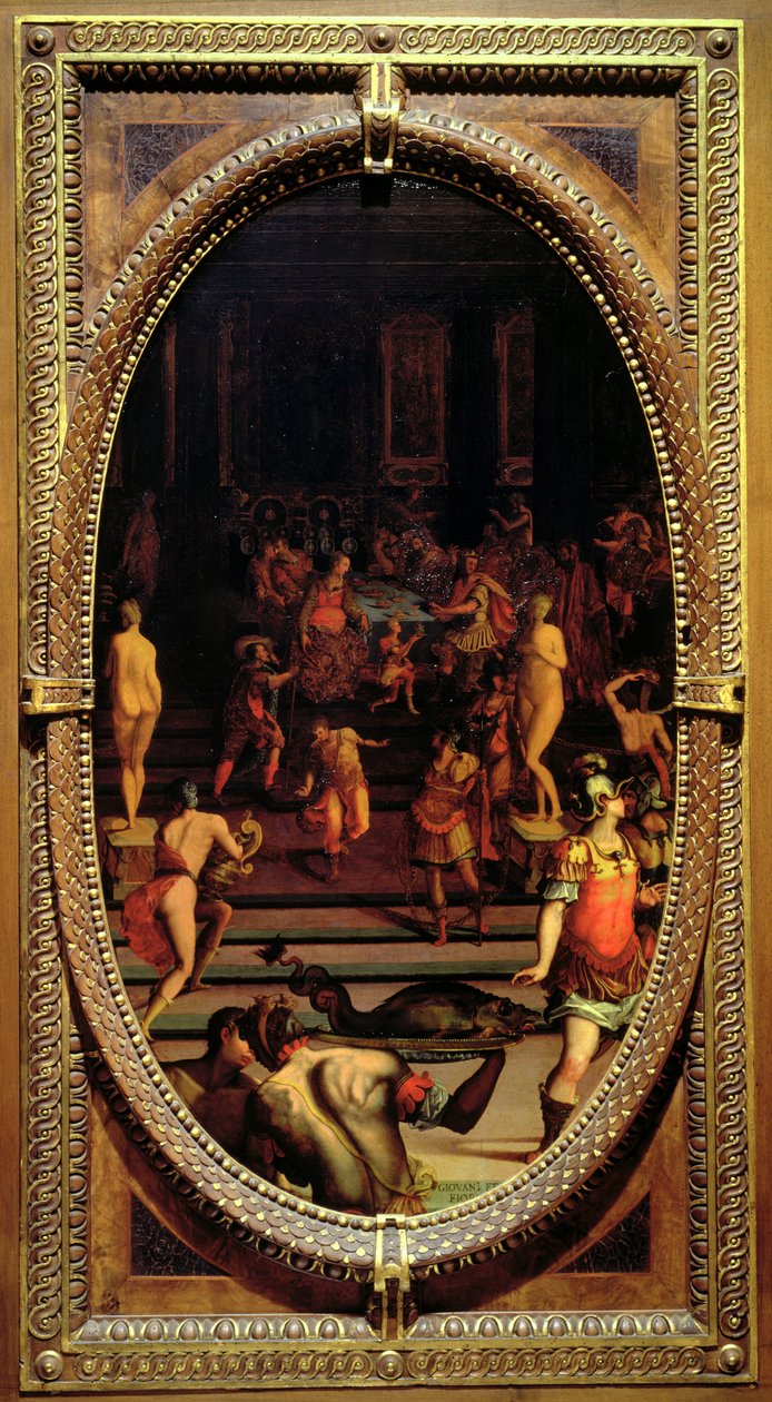 Der Ring des Polykrates, 1572 von Giovanni Fedini
