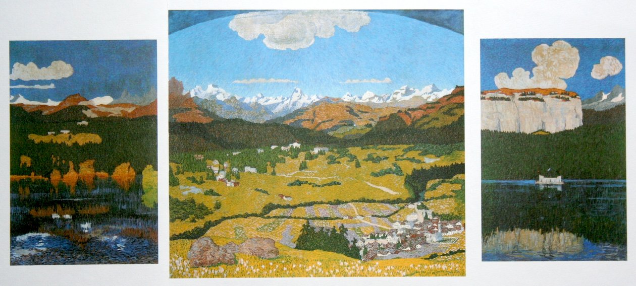 Flimser Panorama von Giovanni Giacometti