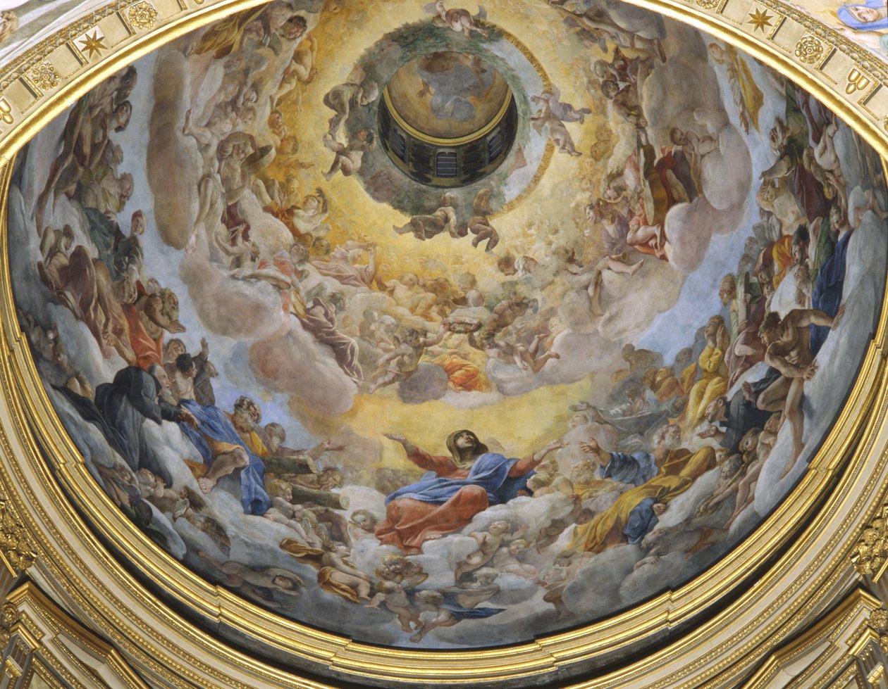 Herrlichkeit des Paradieses, 1627 von Giovanni Lanfranco