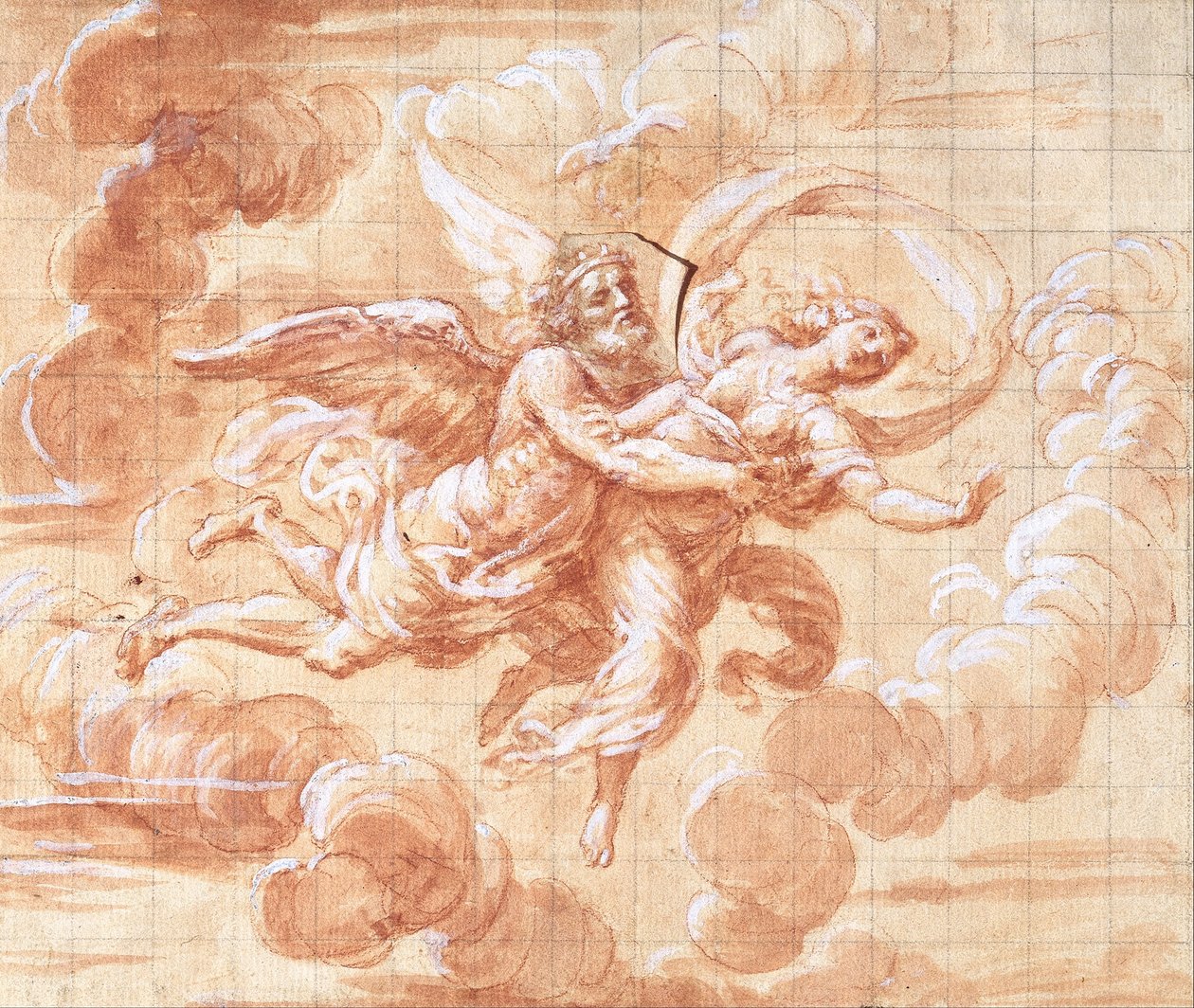 Boreas entführt Orithyia von Giovanni Maria Morandi