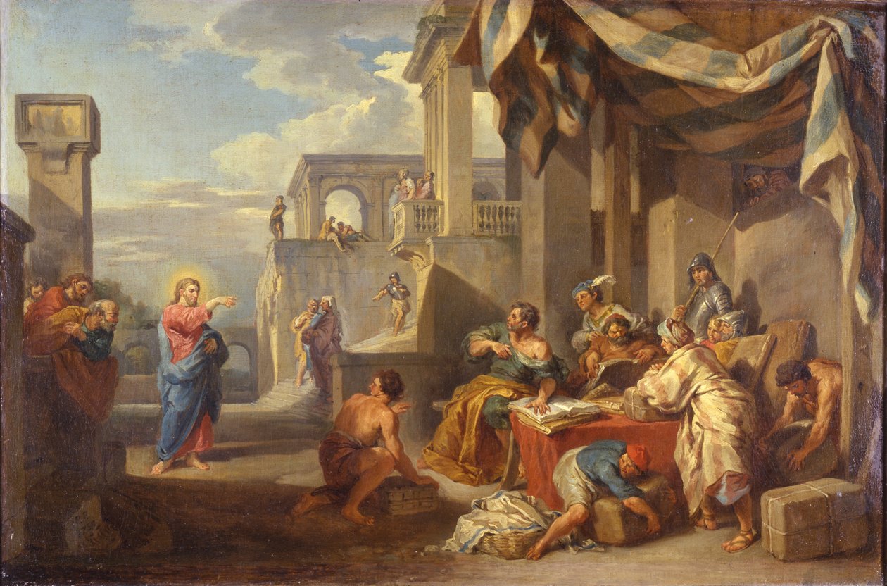 Die Berufung des Heiligen Matthäus von Giovanni Paolo Pannini