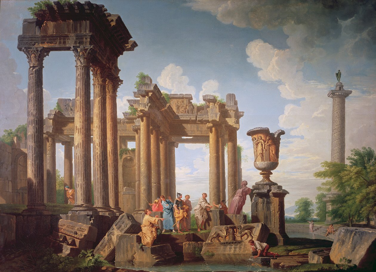 Klassische Szene von Giovanni Paolo Pannini