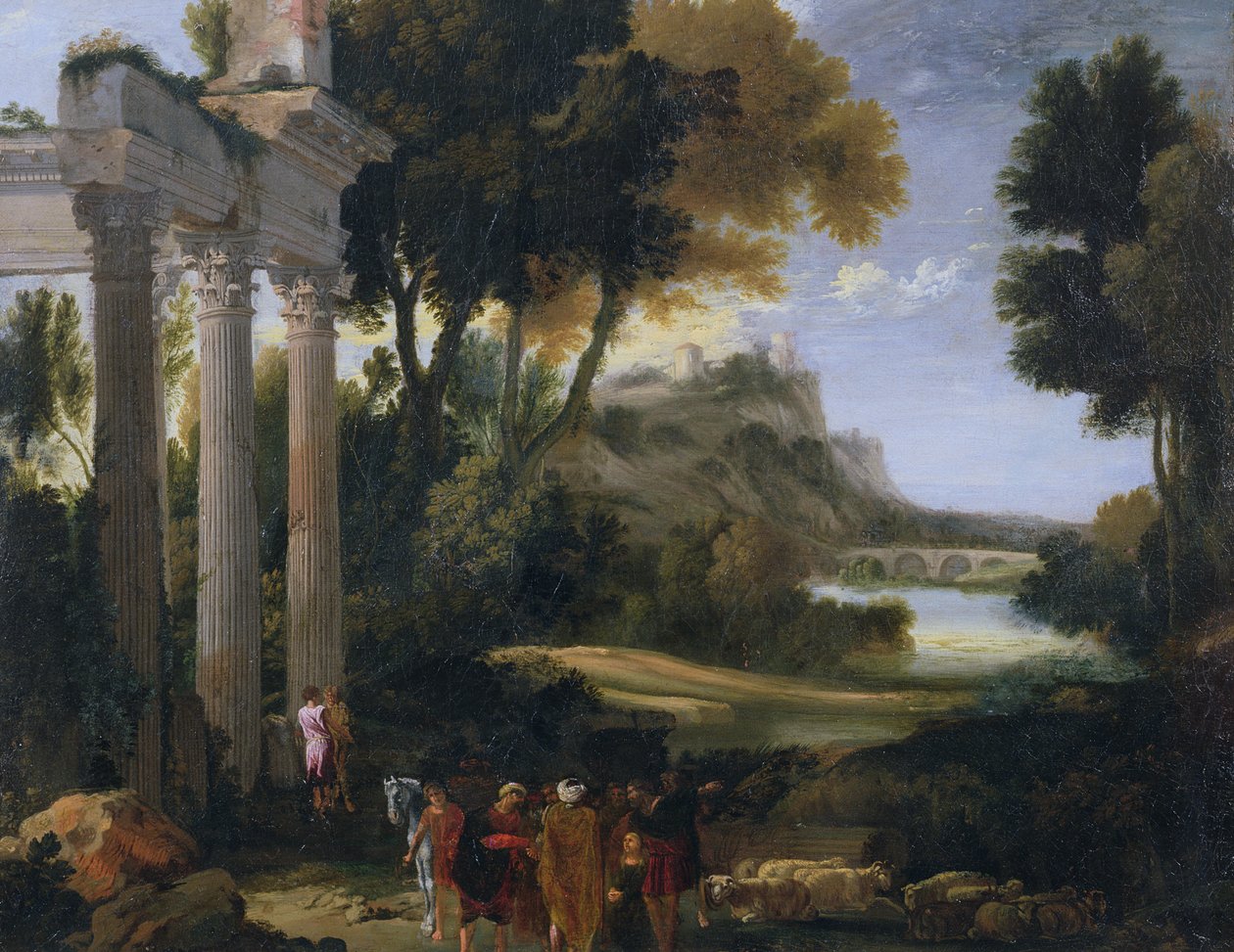 Klassische Landschaft, 1760 von Giovanni Paolo Pannini