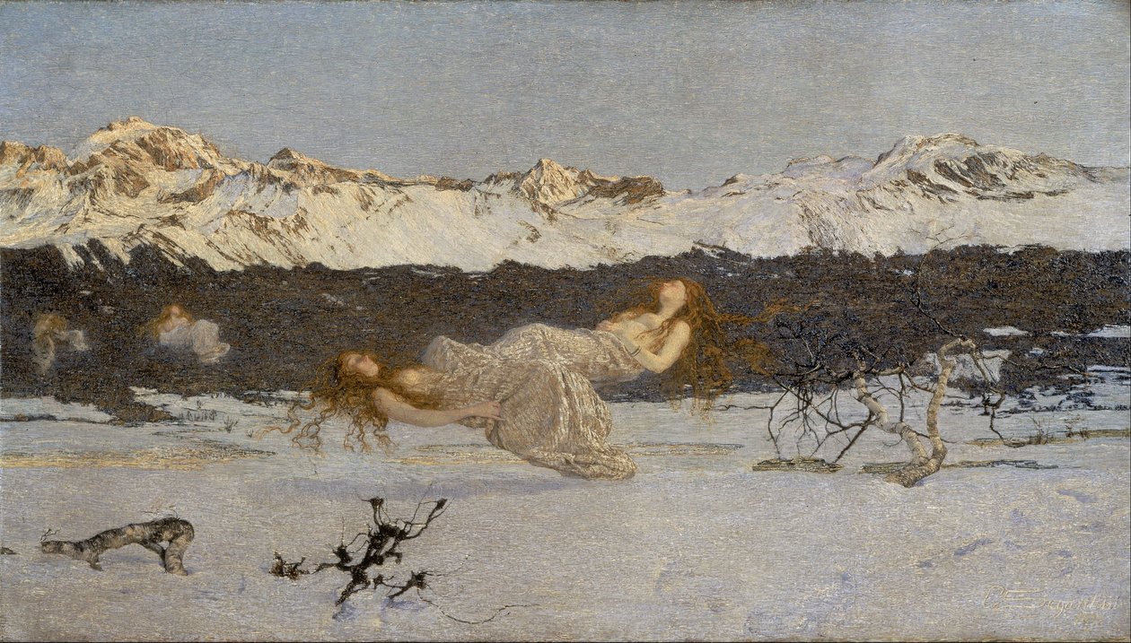Die Bestrafung der Lust von Giovanni Segantini
