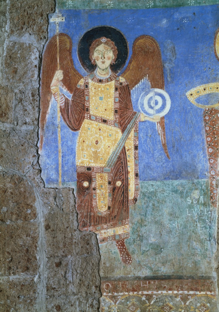 Engel aus der Apsis, um 1100 von Giovanni and Stefano