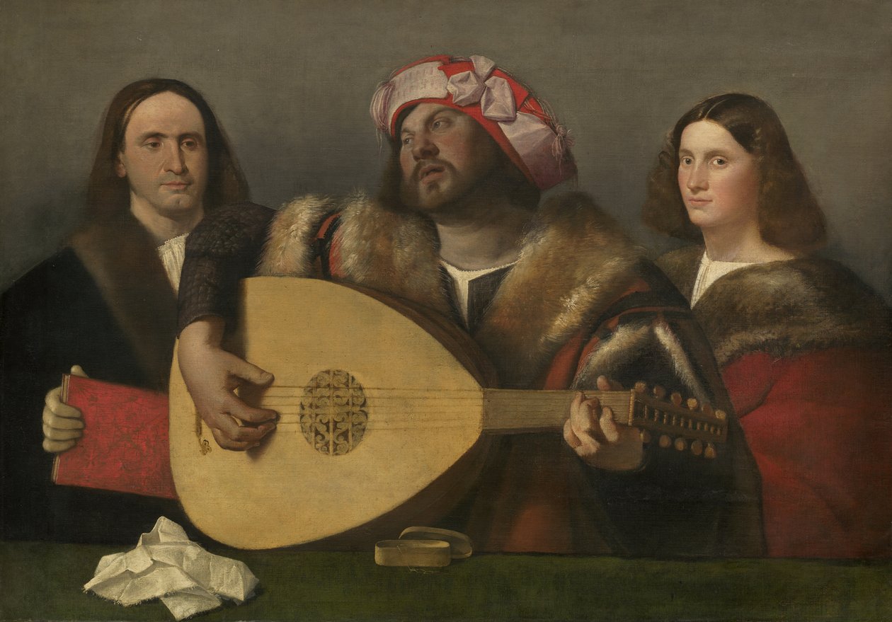 Ein Konzert, ca. 1518-20 von Giovanni de Busi Cariani