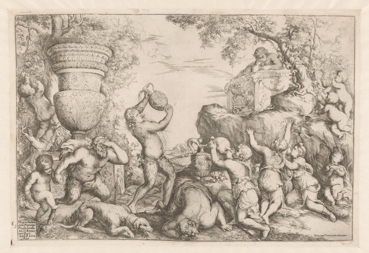 Bacchanal von Giovanni Andrea Podesta