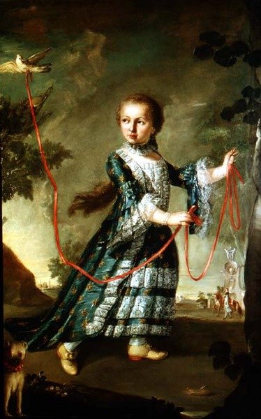 Porträt eines Mädchens von Giovanni Antonio Guardi