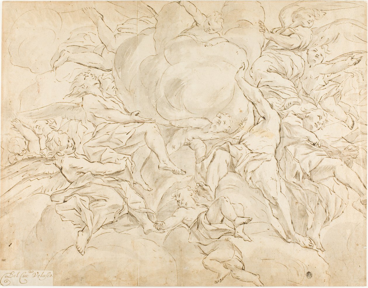 Herrlichkeit der Engel von Giovanni Battista Beinaschi