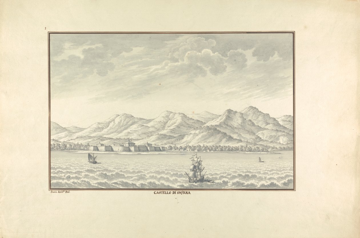 Castello di Smirna von Giovanni Battista Borra