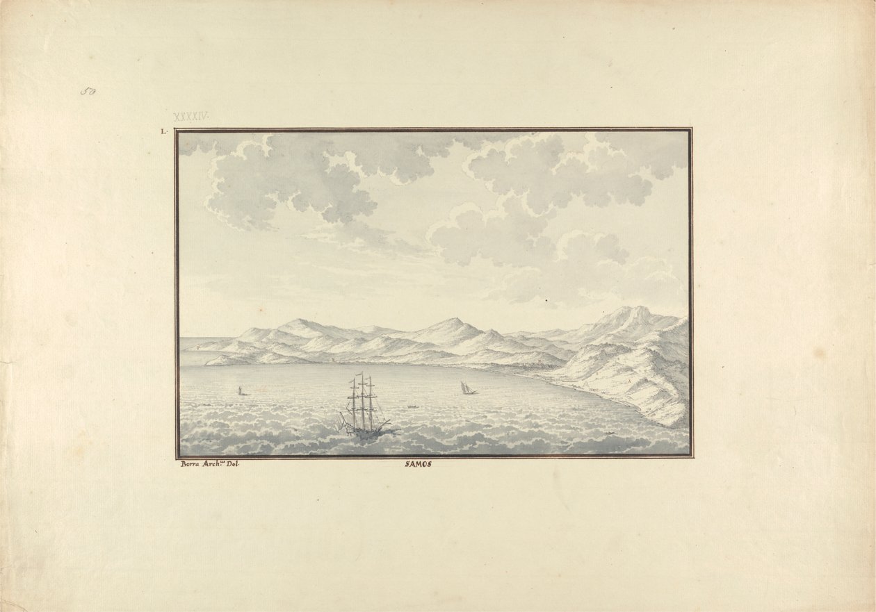 Samos von Giovanni Battista Borra