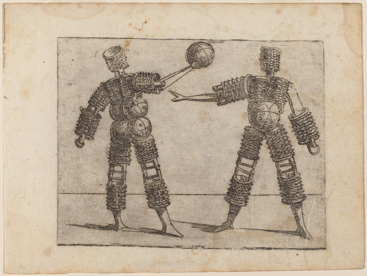 Aus "Bizzarie di varie Figure" von Giovanni Battista Bracelli