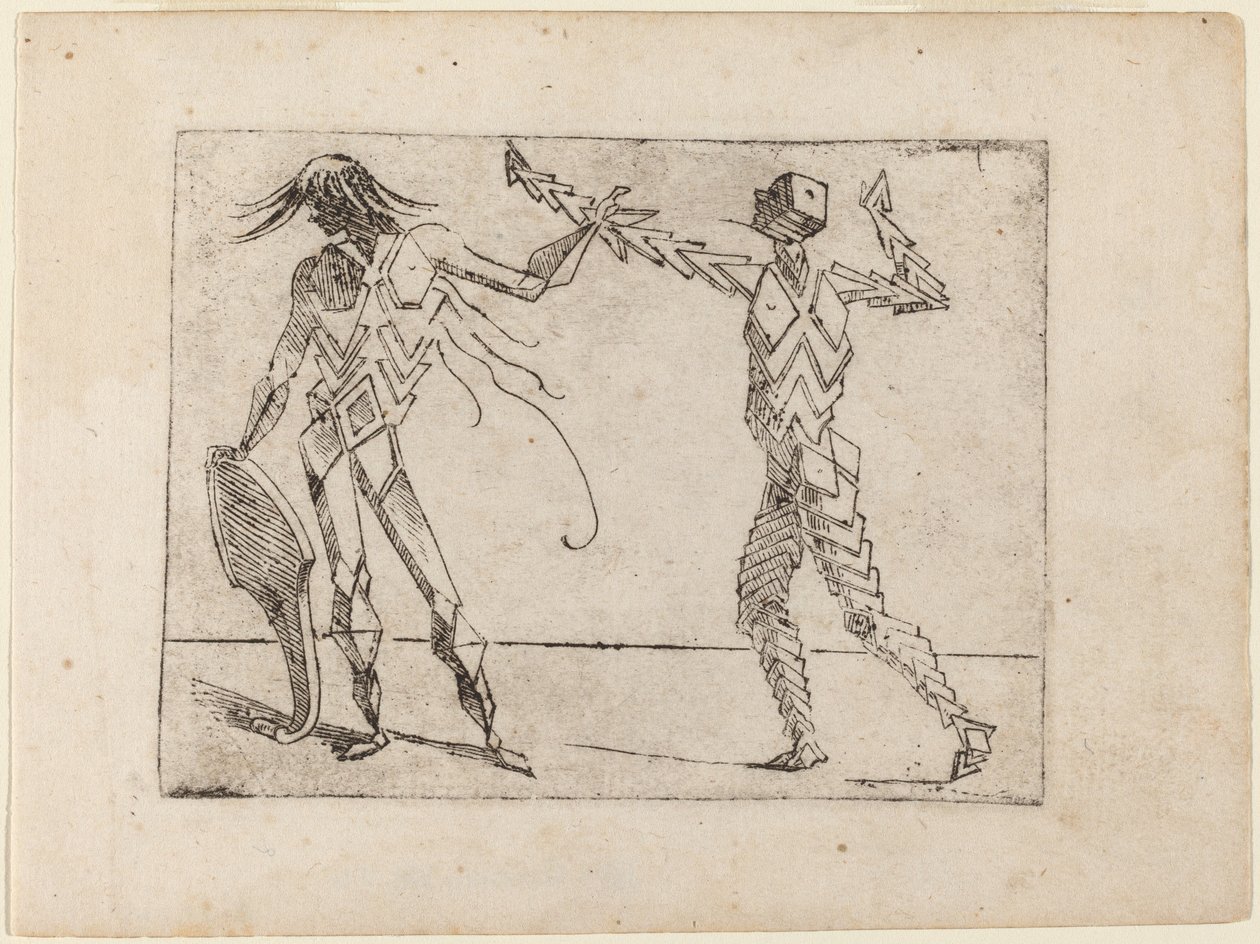 Aus "Bizzarie di varie Figure" von Giovanni Battista Bracelli