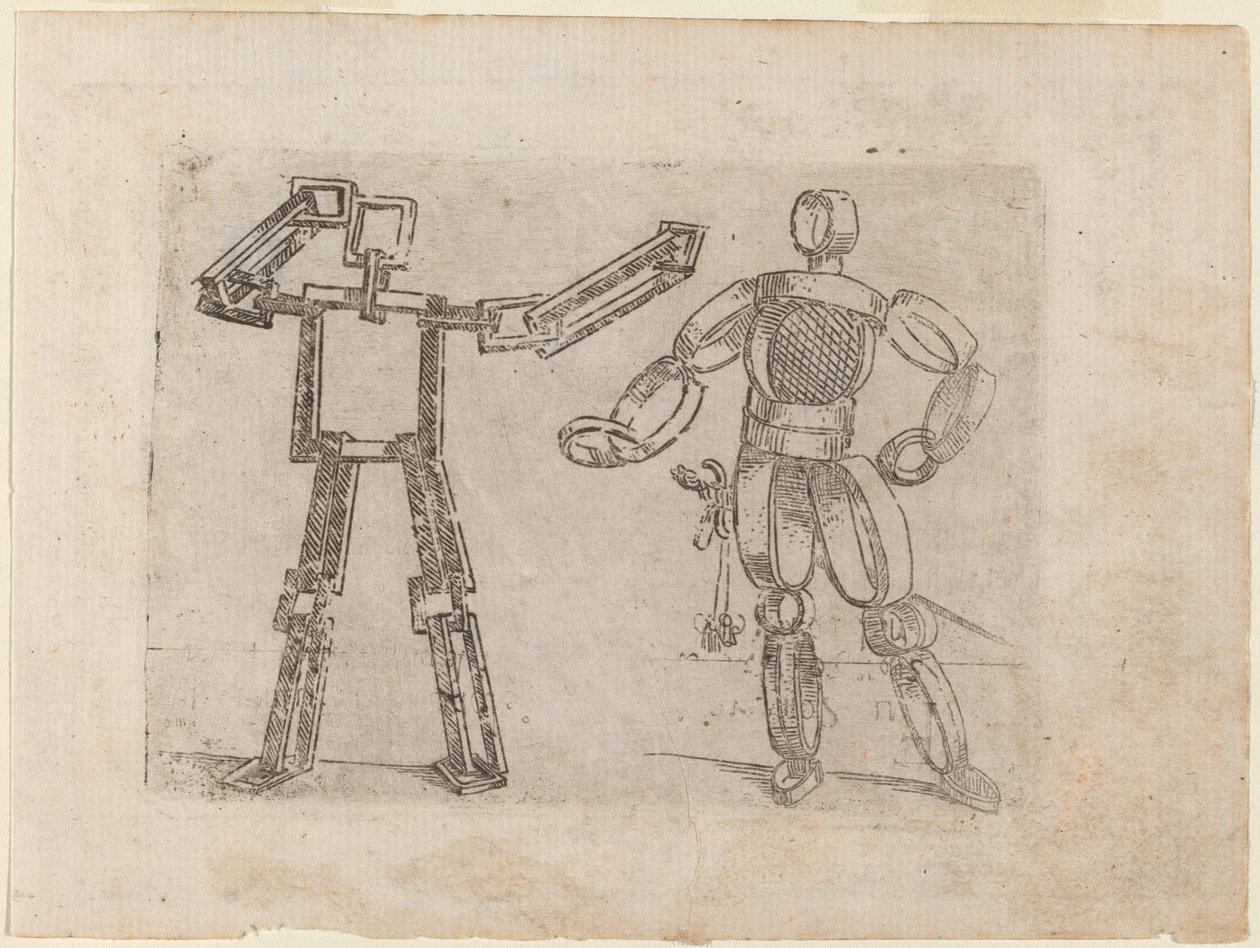 Aus "Bizzarie di varie Figure" von Giovanni Battista Bracelli