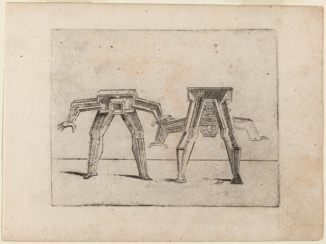Aus "Bizzarie di varie Figure" von Giovanni Battista Bracelli
