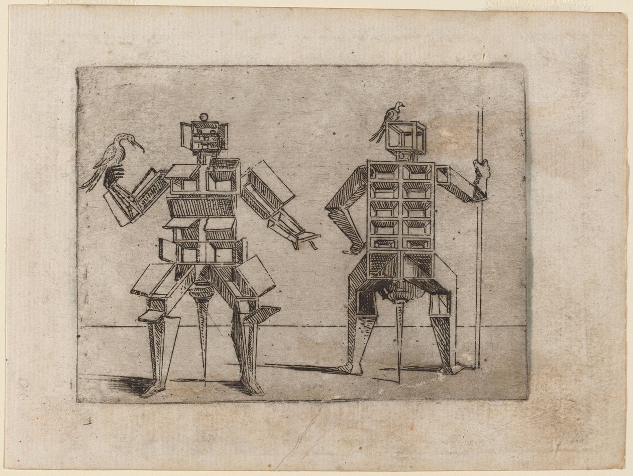 Aus "Bizzarie di varie Figure" von Giovanni Battista Bracelli