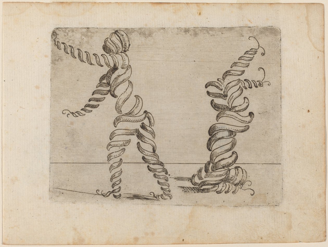 Aus "Bizzarie di varie Figure" von Giovanni Battista Bracelli