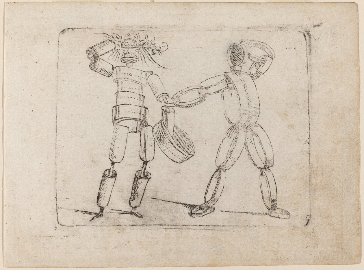 Aus "Bizzarie di varie Figure" von Giovanni Battista Bracelli