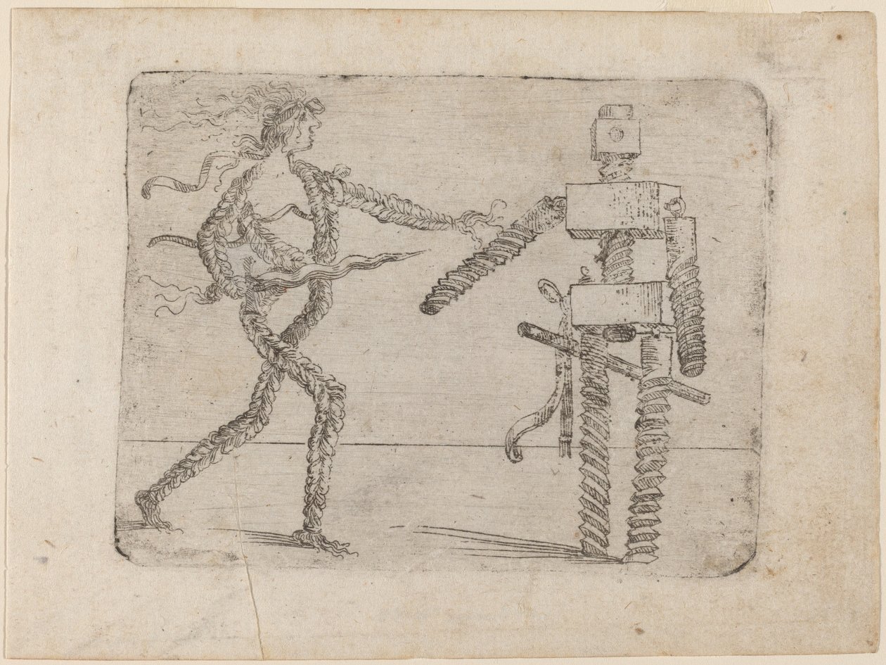 Aus "Bizzarie di varie Figure" von Giovanni Battista Bracelli