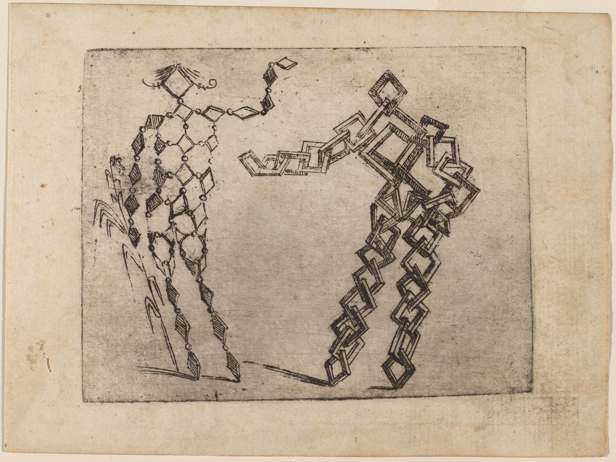 Aus "Bizzarie di varie Figure" von Giovanni Battista Bracelli