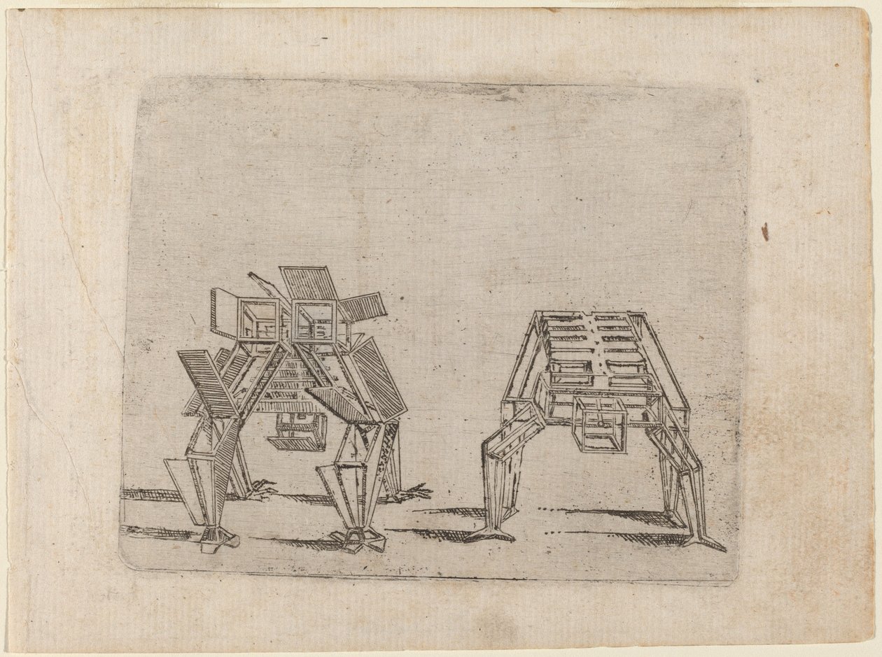 Aus "Bizzarie di varie Figure" von Giovanni Battista Bracelli