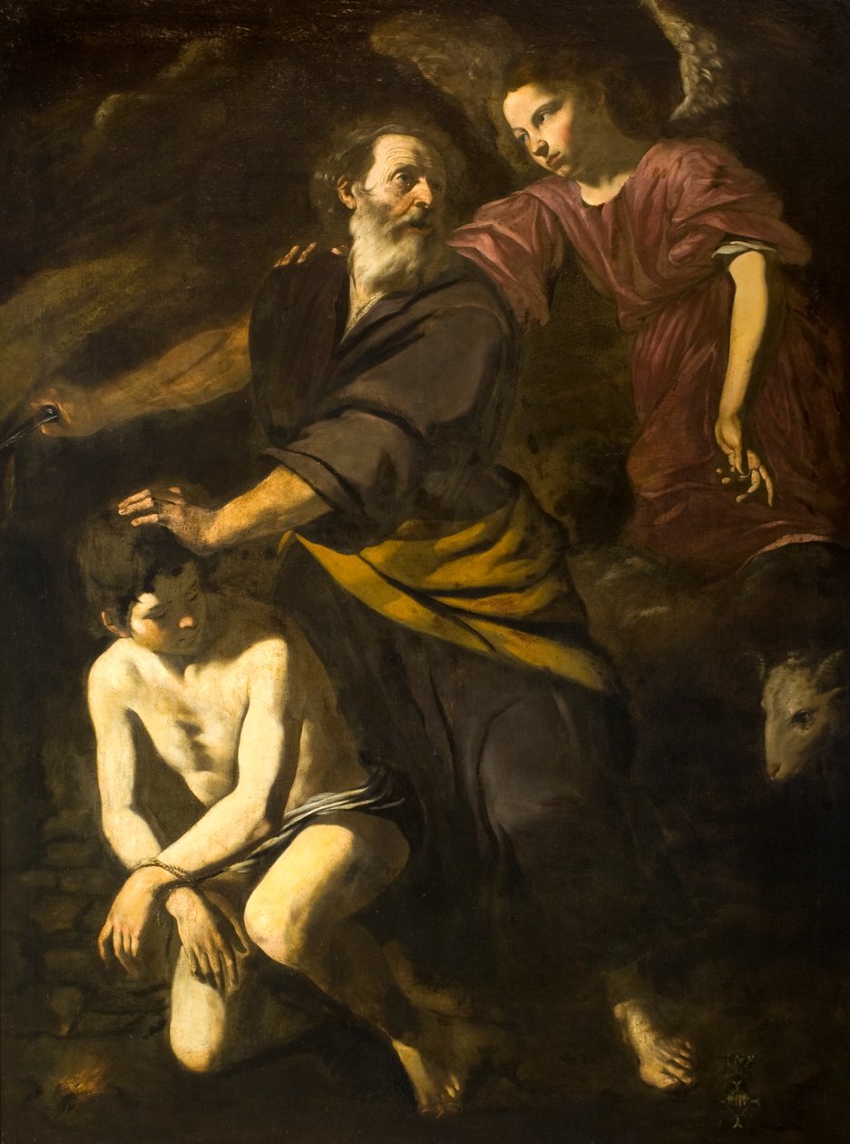 Das Opfer Isaaks von Giovanni Battista Caracciolo