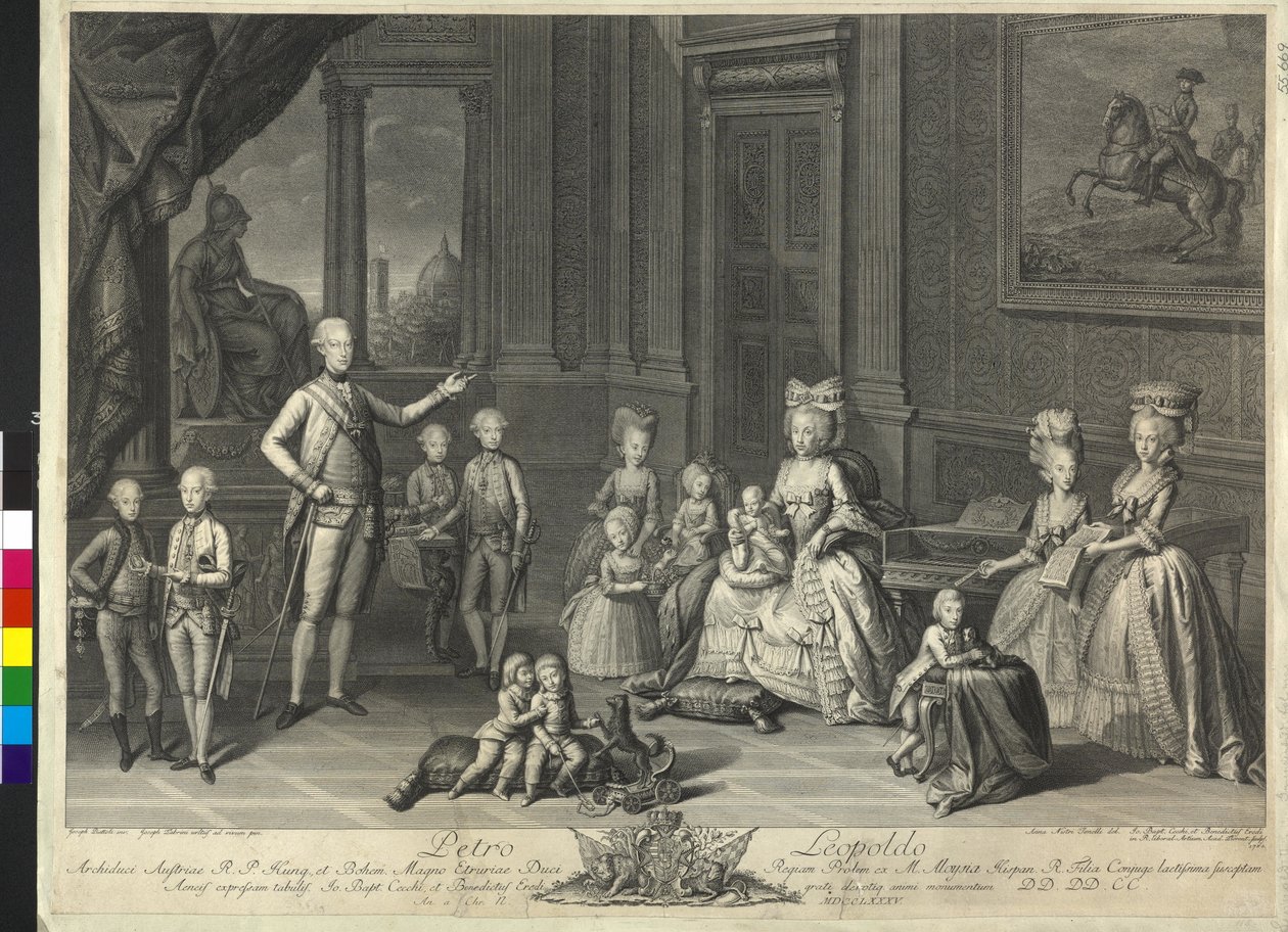 Heiliger Römischer Kaiser Leopold II. von Giovanni Battista Cecchi